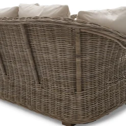 Loungesoffa Utomhus Hillerstorp Edsklinta 2-sits i Naturrotting med Dynor