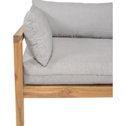 Loungesoffa Venture Home Moa Akacia/Grå, 2-Sits Utesoffa med Dyna