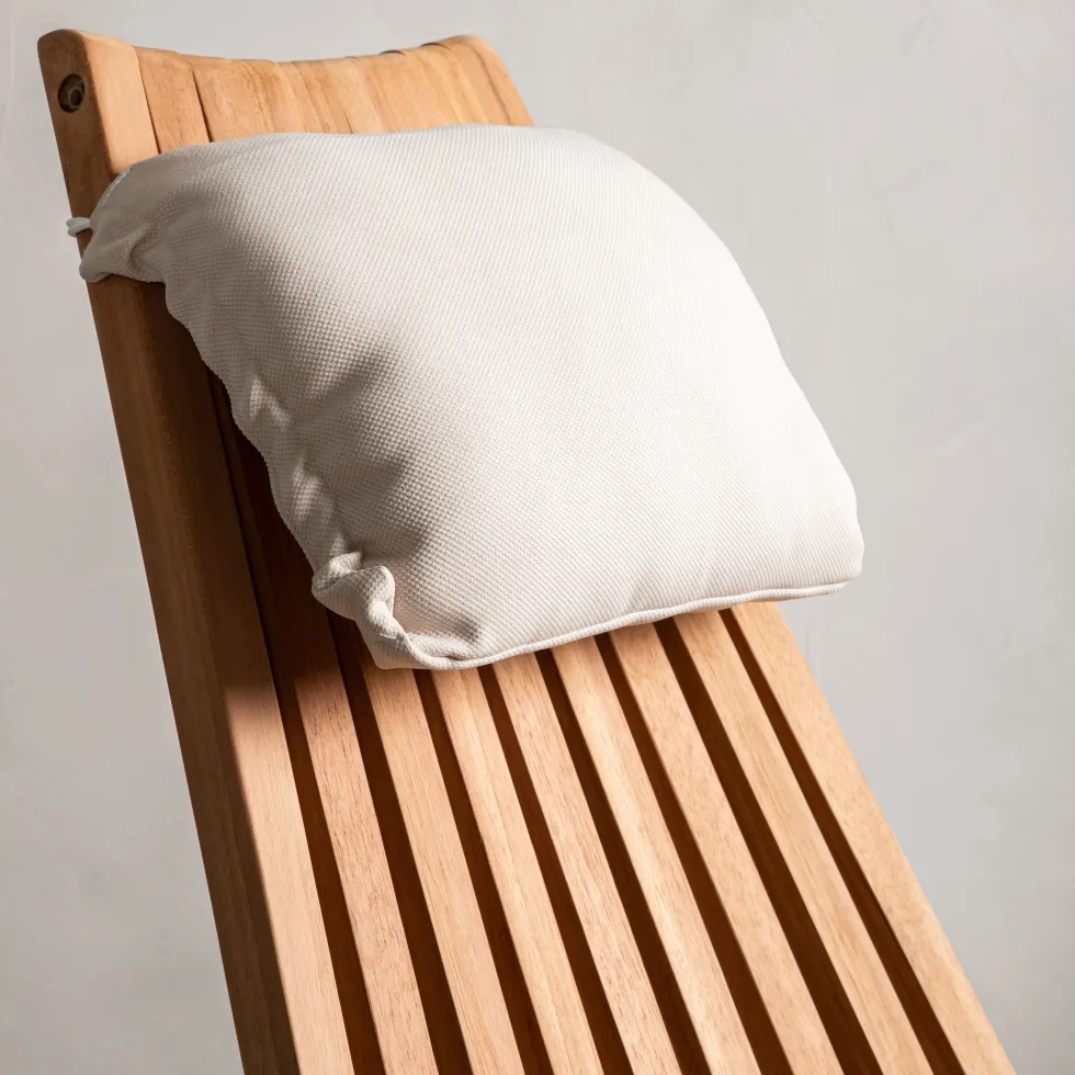 Loungestol Venture Home Kenya Utomhus, Klassisk Trästol i Teak
