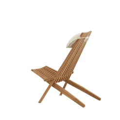 Loungestol Venture Home Kenya Utomhus, Klassisk Trästol i Teak