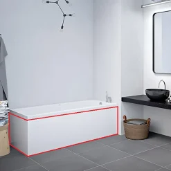 L-panel Strømberg till Badkar