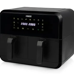 Luftfritös Princess Med Dubbla Korgar 2X4L 2400W 182068