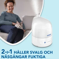 Luftfuktare Vicks VUL510E4 Ultrasonic-Cool Mist