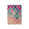 Luggmatta Flair Rugs Rosella Rosa/Blå Ull
