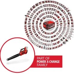 Lövblås Einhell GE-CL 36/230 Li E Solo utan Batteri