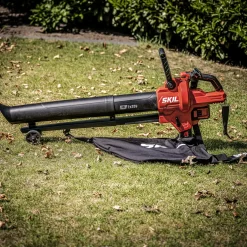 Lövblås/-Sug SKIL 0350 BA Kolborstfri Batteridriven