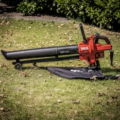 Lövblås/-Sug SKIL 0350 CA Kolborstfri Batteridriven