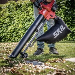Lövblås/-Sug SKIL 0350 CA Kolborstfri Batteridriven