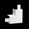 L-Vinkel till Matarkanal Hager LF/LFH 40 x 40 mm PVC Halogenfri Vit RAL 9016