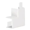 L-Vinkel till Matarkanal Hager LF/LFH 30 x 30 mm Halogenfri Vit RAL 9016