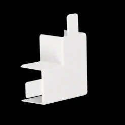 L-Vinkel till Matarkanal Hager LF/LFH 30 x 30 mm Halogenfri Vit RAL 9016