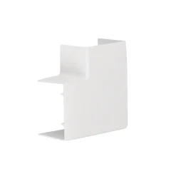 L-Vinkel till Matarkanal Hager Flexibel LF/LFH 40 x 60 mm Halogenfri Vit RAL 9016