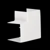 L-Vinkel till Matarkanal Hager Flexibel LF/LFH 60 x 60 mm Halogenfri Vit RAL 9016