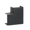 L-Vinkel till Matarkanal Hager LF/LFH 40 x 60 mm Halogenfri Svart RAL 9011