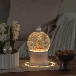 Lykta Gnosjö Konstsmide B/O Vattenfylld Tomte & Gran