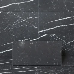 Marmor Arredo Nero Marquina Svart Matt 30x60 cm