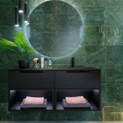 Marmor Arredo Verde Guatemala Grön Polerad 30x60 cm