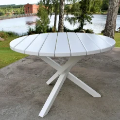 Matgrupp Baltic Garden Scottsdale Ø112 Med 4 Kungshamn Stolar