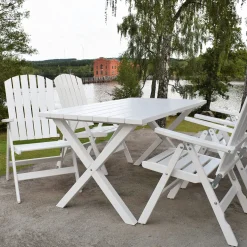 Matgrupp Baltic Garden Scottsdale 150 Med 4 Kungshamn Stolar