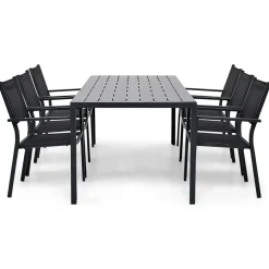 Matgrupp Comfort Garden Tunis med 6 Stolar