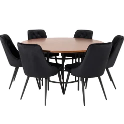 Matgrupp furniture/fashion Copenhagen med 6 Vera Stolar