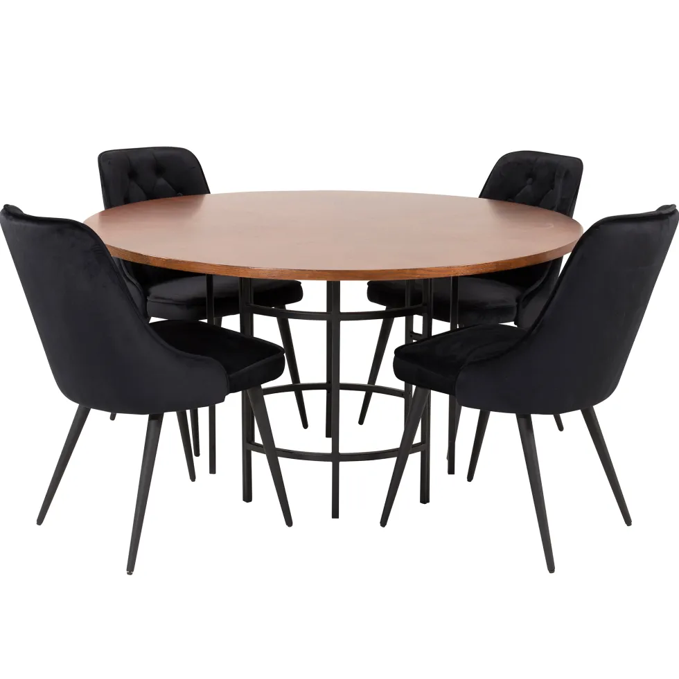 Matgrupp furniture/fashion Copenhagen med 4 Vera Stolar
