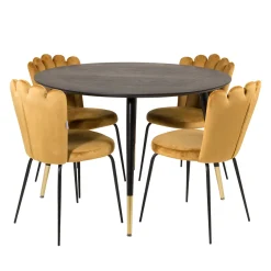 Matgrupp furniture/fashion Disa med 4 Limhamn Light Stolar