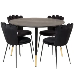 Matgrupp furniture/fashion Disa med 4 Limhamn Light Stolar