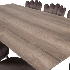 Matgrupp furniture/fashion Madde med 6 Limhamn Light Stolar