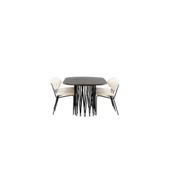 Matgrupp furniture/fashion Stone med 4 Chico Stolar