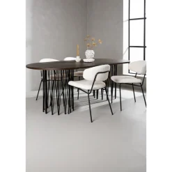 Matgrupp furniture/fashion Stone med 4 Chico Stolar