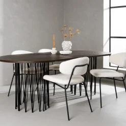 Matgrupp furniture/fashion Stone med 4 Chico Stolar