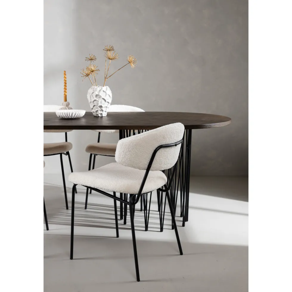 Matgrupp furniture/fashion Stone med 4 Chico Stolar