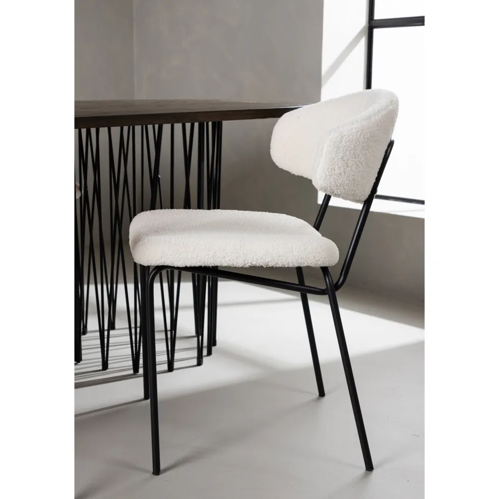 Matgrupp furniture/fashion Stone med 4 Chico Stolar