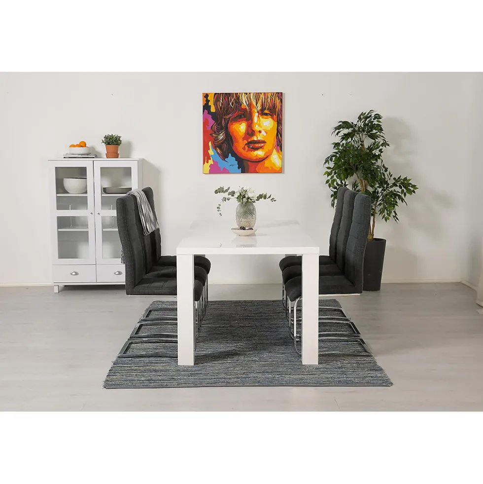 Matgrupp In Living Cibus med 6 Cibus Stolar