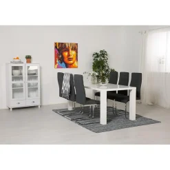 Matgrupp In Living Cibus med 6 Cibus Stolar