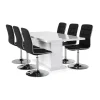 Matgrupp Scandinavian Choice Ratliff med 6 Frida Stolar