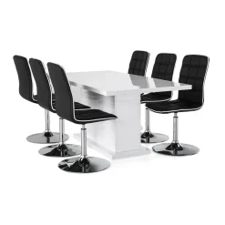 Matgrupp Scandinavian Choice Ratliff med 6 Frida Stolar