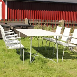 Matgrupp Utomhus Eden Wood Amanda med 6 UtefåtöljerVitaniserad
