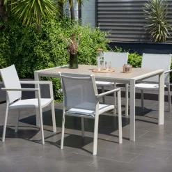 Matgrupp Utomhus LifestyleGarden Urbanite 160 cm 4 karmstolar