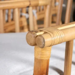 Matgrupp Utomhus Venture Home Thea med 6 Cane Trädgårdsstolar
