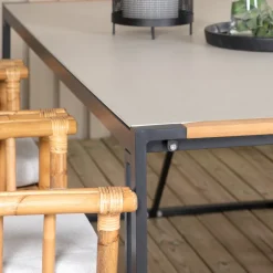 Matgrupp Utomhus Venture Home Thea med 6 Cane Trädgårdsstolar