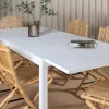 Matgrupp Utomhus Venture Home Marbella med 6 Cane Trädgårdsstolar