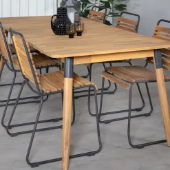 Matgrupp Utomhus Venture Home Julle med 6 Boy Trädgårdsstolar