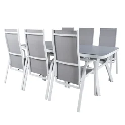 Matgrupp Utomhus Venture Home Virya 160x90 med 6 Copacabana ReclinerTrädgårdsstolar