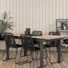 Matgrupp Utomhus Venture Home Mendi med 4 Levi Trädgårdsstolar