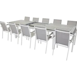Matgrupp Venture Home Aleyna 224/324 med 10 Pincy Stolar