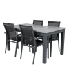 Matgrupp Venture Home Aleyna 160/240 med 4 Pincy Stolar