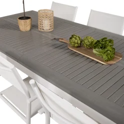 Matgrupp Venture Home Aleyna 224/324 med 6 Siri Matstolar
