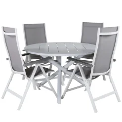 Matgrupp Venture Home Ande med 4 Laby Matstolar